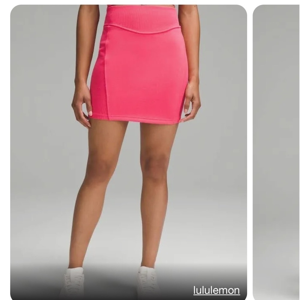 LULULEMON SCUBA MINI SKIRT